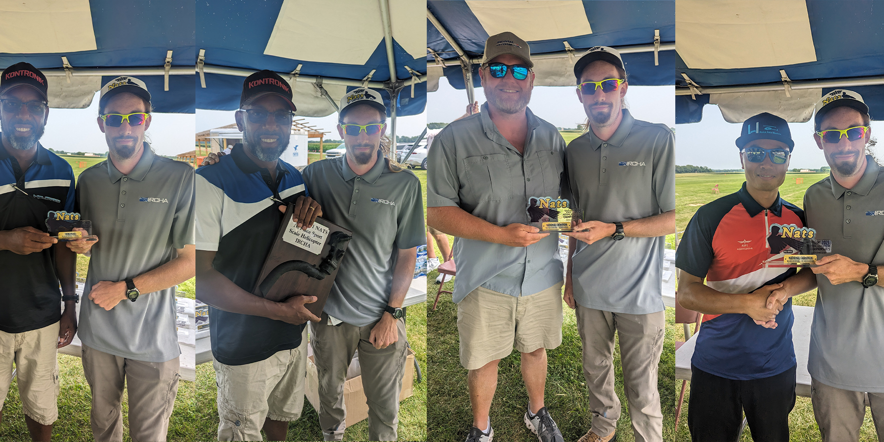 [L-R]1.	Brian Byrdsong; third in Expert. 2.	Brian Byrdsong; second in Sport Scale. 3.	Chris Goodin; first in Sportsman. 4.	Danny