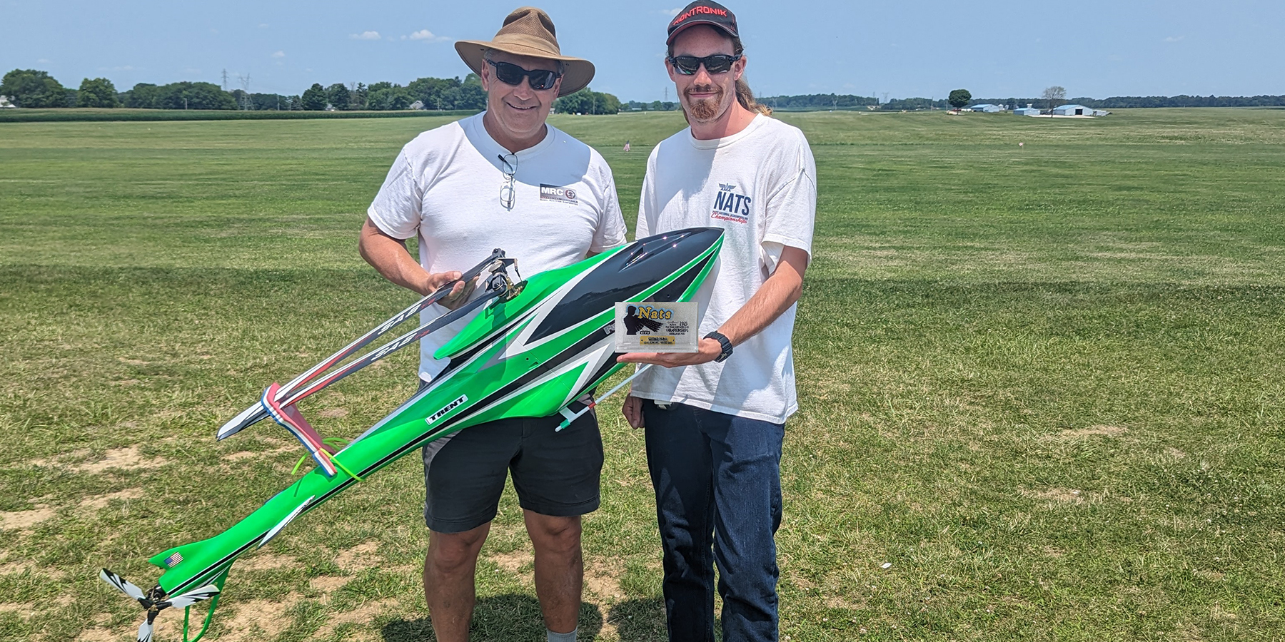 7.	Doug Trent; second in Sportsman.