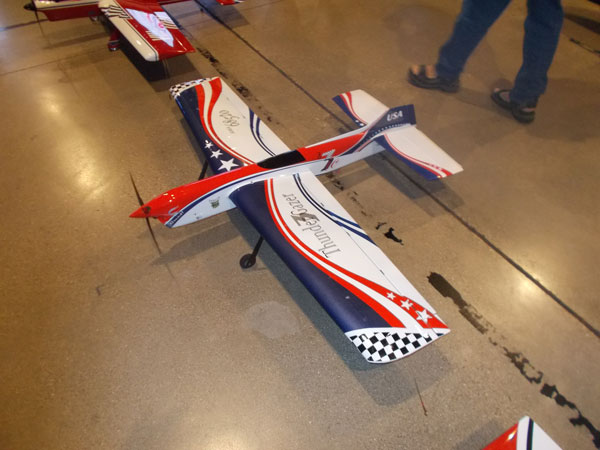 David Fitzgerald's third-place airplane.