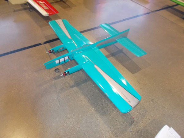 Rick Huff's airplane that had vectoring thrust.