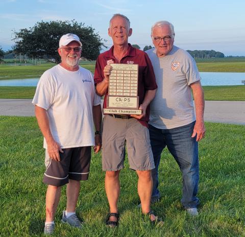 Jim Nikodem was presented with the perpetual CAPS “Club Champion” award for accumulating the most points in 2025 in all four classes of the CAPS district races combined. CAPS President Glenn Lang on the left and Tom Melsheimer on the right. Jim Nikodem was presented with the perpetual CAPS “Club Champion” award for accumulating the most points in 2025 in all four classes of the CAPS district races combined. CAPS President Glenn Lang on the left and Tom Melsheimer on the right.