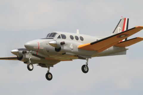 Mike Barbee’s King Air was entered in Team Scale with Frank Noll flying the impressive twin. The model takes four 5,000 mAh 6-cell batteries per motor. It’s great in the air.