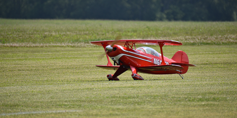 A Pitts S2B flown by Jerry Nugent.