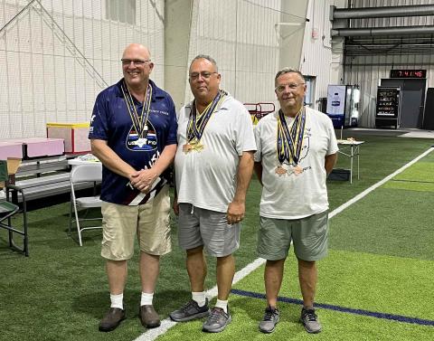 F1M winners (L to R), Chuck Andraka - 2nd, Don Slusarczyk - 1st, Tom Sova - 3rd.