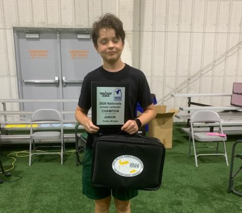 Junior Grand Champion, Miles Polischuk.