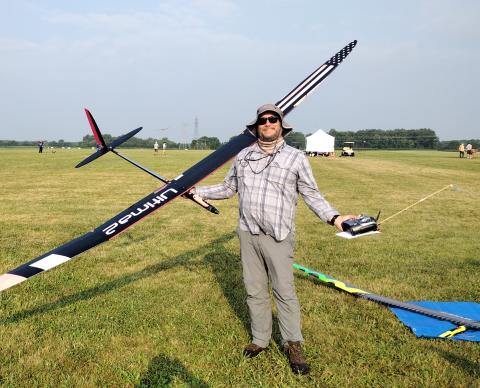 Ryan Woebkenberg and his Ultima 2. Ryan Woebkenberg and his Ultima 2.