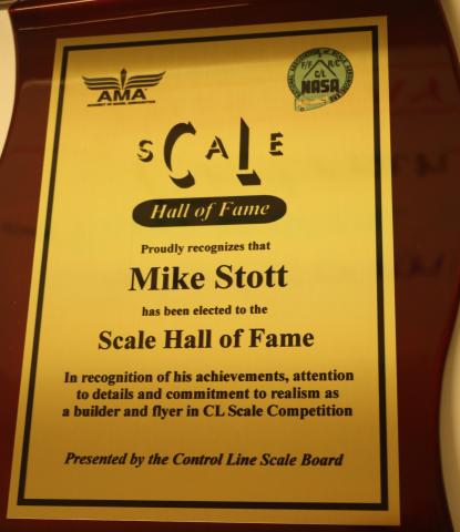 CL scale hall of fame for Mike Stott.
