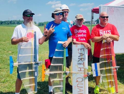 Big Block Fast winners: Russ Wilcox 1st, Greg Carter 2nd, Ed Brzys 3rd, David Dave Fischer 4th.