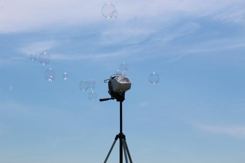 Bubbles for the pen.