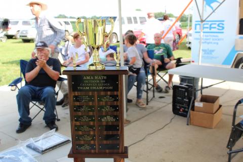 The CLG Team trophy.