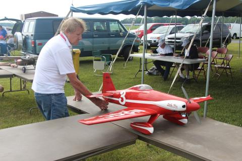 The Late John Brodak with his Shoestring racer.