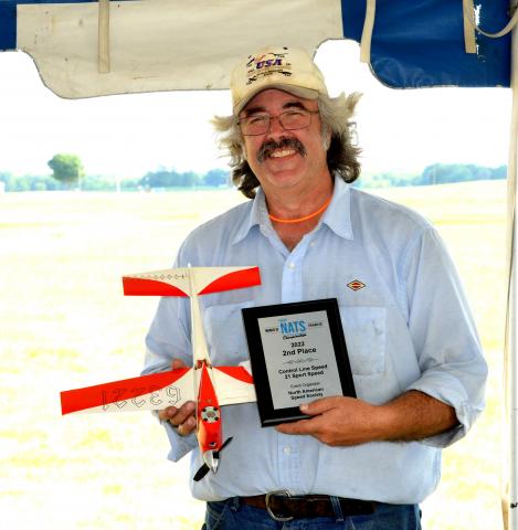 Glen VanSant placed second in 21 Sports Speed.