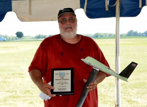 Bill Hughes is National Champion in F2A Speed.
