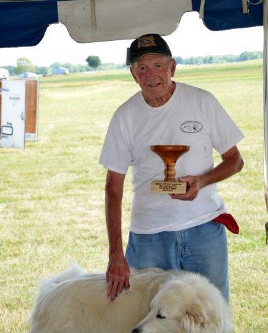 Carl Dodge wins 2nd place in Fox 35 competition, 105.3 mph.