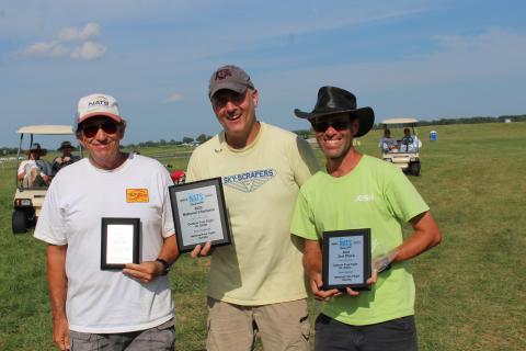 Hand Launch Glider winners.