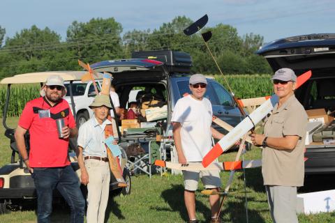 Happy faces planning the day.