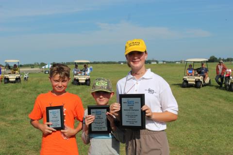 Junior Hand Launch winners.