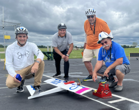 Team Prowler: Clint Seyer, Matt Fornfeld, Tim Porter, who raced in his very first three-pole race this year, and their fearless leader Tim Sparks.