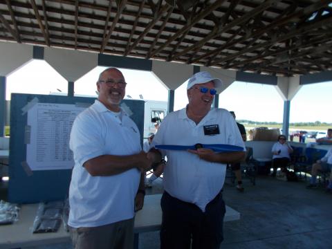 Mike Schmitt gets Rookie of the Year award.