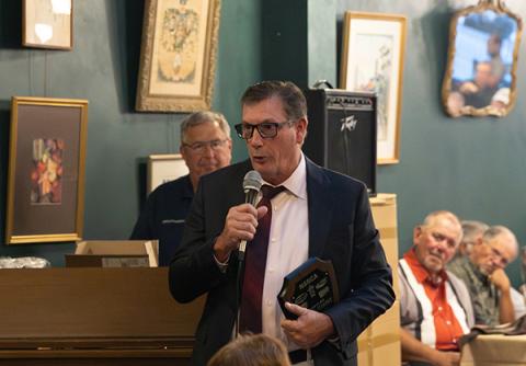 Bryan Hebert’s induction into the NSRCA Hall Of Fame. (Jon Dieringer photo)
