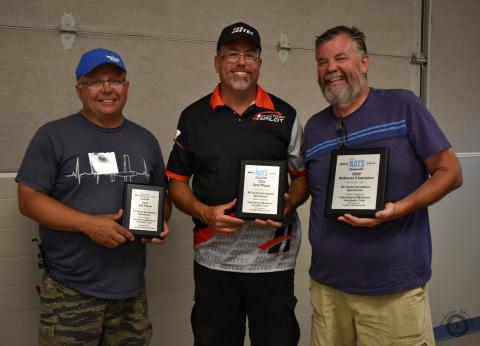 Sportsman Class: Chuck Priese, Gavin Woodruff, and Ric Musselman.