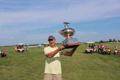 Tulsa Glue Dobber winner Jan Langelius.