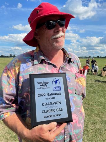 Hi-Point Classic Gas winner Dan Berry.