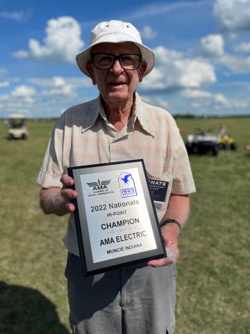 Hi-Point AMA Electric Champion Bob Sifleet.