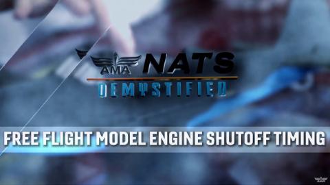 Free Flight Model Engine Shutoff Timing demystified