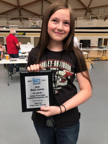 Odessa Wignall snagged best Junior in the popular Limited Pennyplane event. 