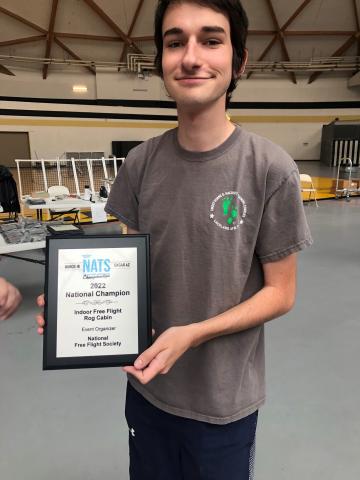 ROG Cabin winner Ross Clements.