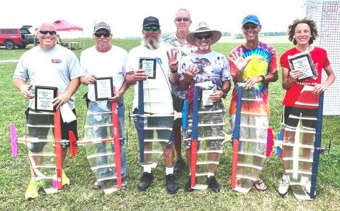Speed Limit Combat winners: David Fischer 1st, Dan Kinder 2nd, Russ Wilcox 3rd, Andy Mears 4th, Jeff Johnson 5th, Samuel Londke 1st Jr. Hot and windy but we got through it.