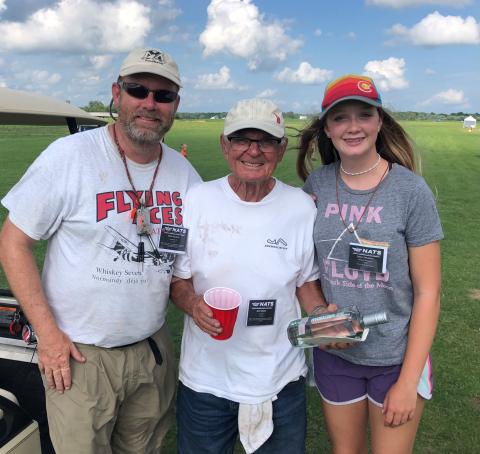Don DeLoach, Bud Romak, and Skilly DeLoach.
