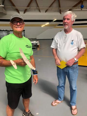 Tim Batiuk (L) and Jim Lueken. 