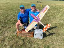 AMA 421 EF-1 winner Dan Kane with his caller, Jack Kane! AMA 421 EF-1 winner Dan Kane with his caller, Jack Kane!