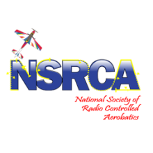 NSRCA logo with stylized airplane and text.